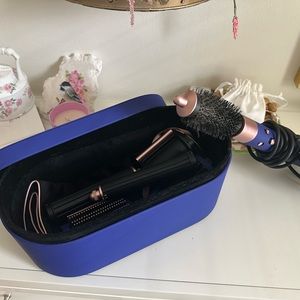 DYSON AIR WRAP with extra long attachments!!! Blue and rose gold🌟